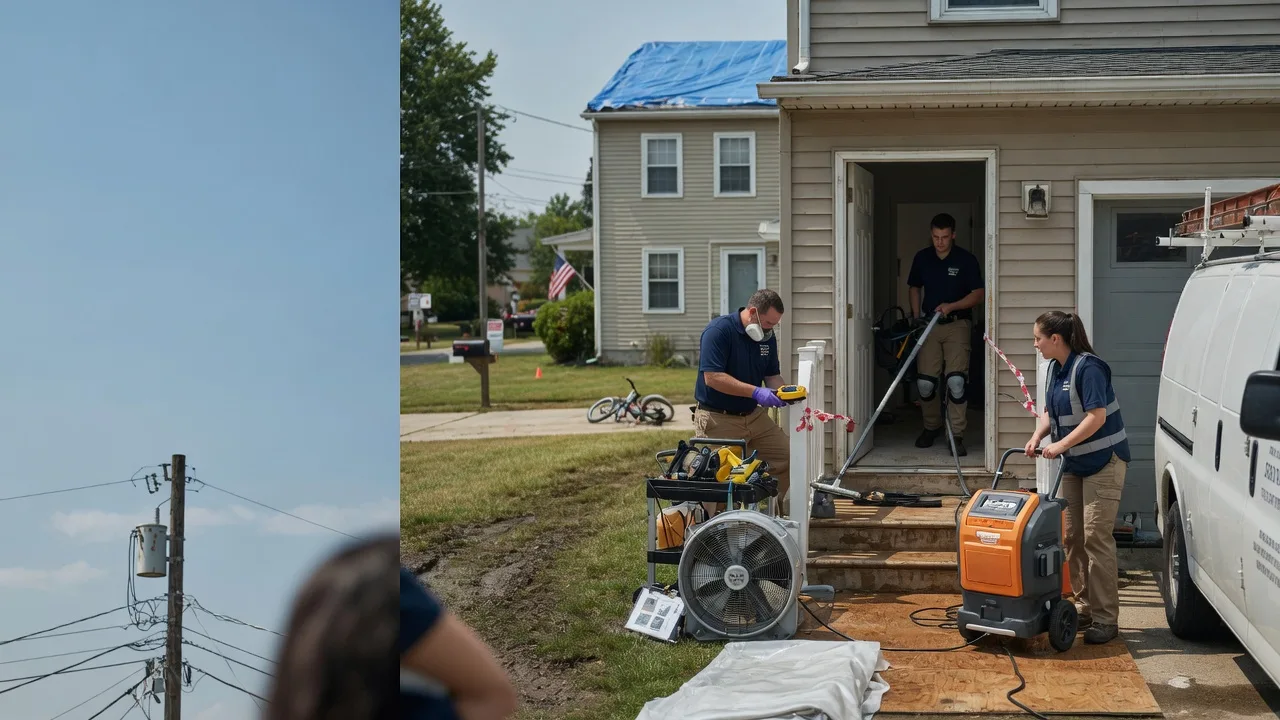 Water Damage Repair in Wallpack Center, NJ near me